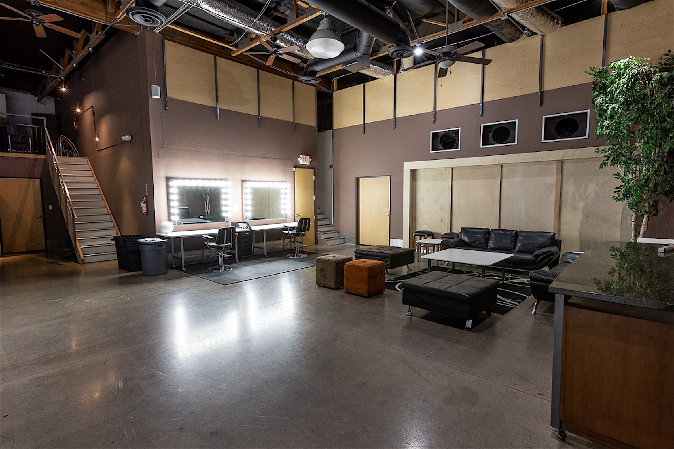 Studio 1 hair and makeup lounge
