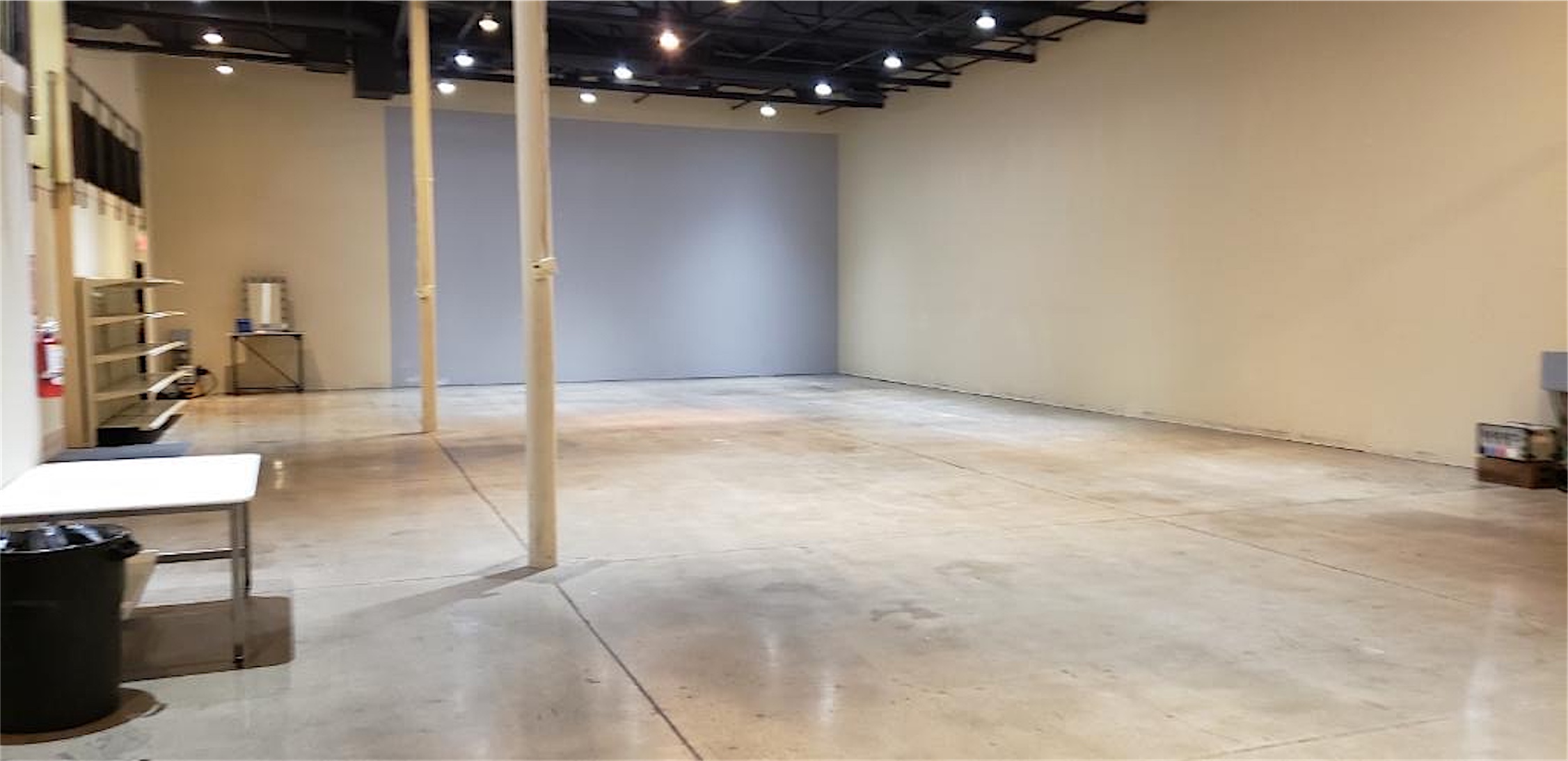 Studio 3 — large open build stage at Loft 19